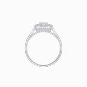 Art Deco Style Emerald Cut Diamond Ring - Shahin Jewelry